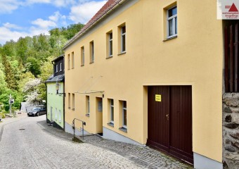 2-Raum-Erdgeschosswohnung in einem historischen Stadthaus in Lauenstein